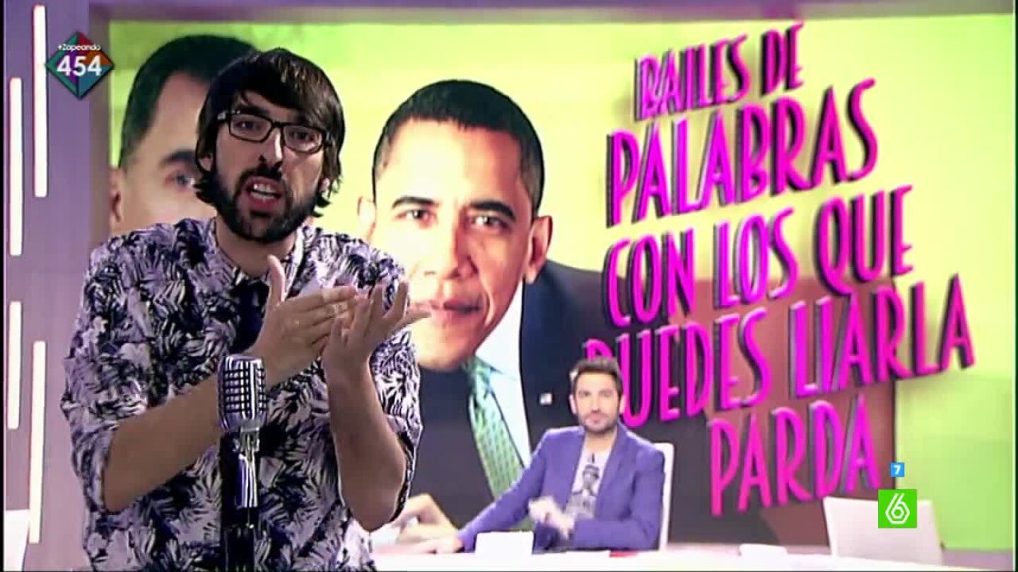 Ronda r&aacute;pida sobre los bailes de palabras en 'Zapeando'