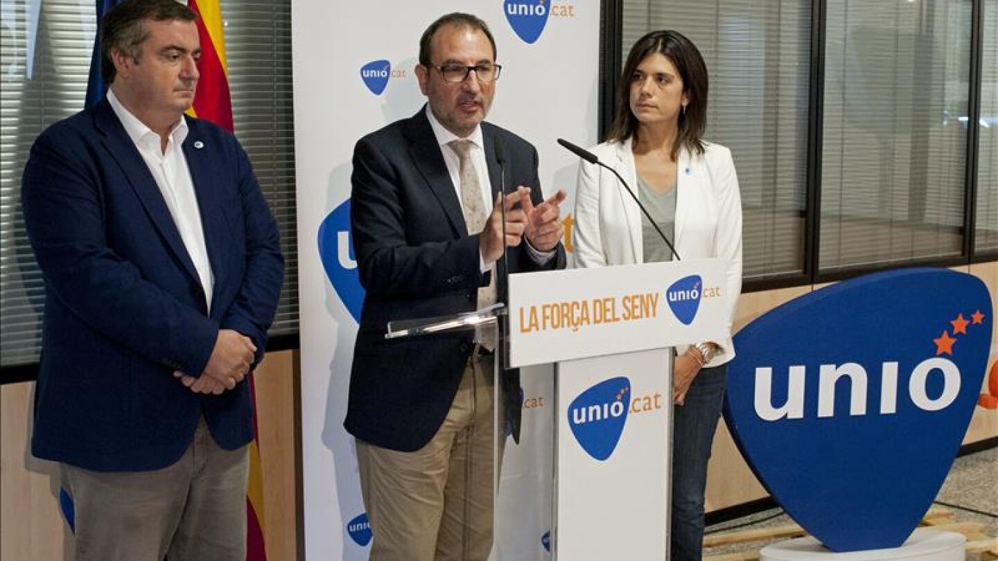 El candidato de Uni&oacute; a la presidencia de la Generalitat, Ramon Espadaler