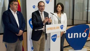 El candidato de Unió a la presidencia de la Generalitat, Ramon Espadaler