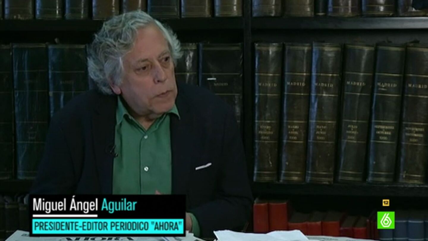 Presidente del Consejo de Administraci&oacute;n de &lsquo;Ahora&rsquo; Miguel &Aacute;ngel Aguilar