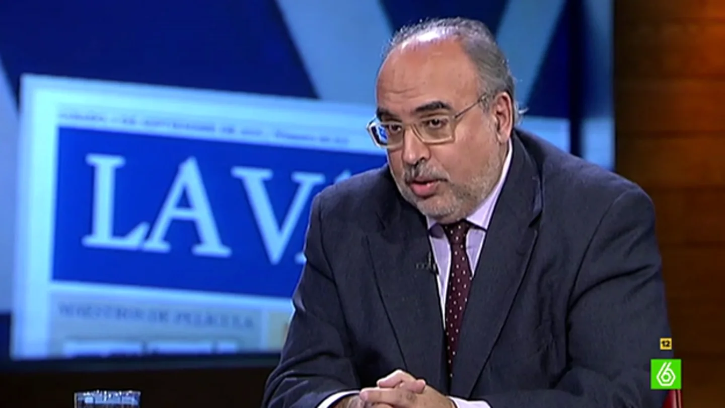 El director adjunto de La Vanguardia Enric Juliana, en ‘El Intermedio’ El director adjunto de La Vanguardia Enric Juliana, en ‘El Intermedio’