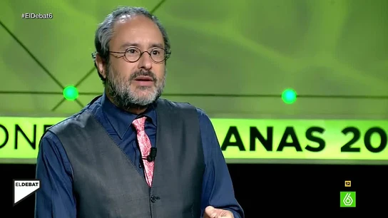Antonio Baños en 'El Debat' de laSexta Antonio Baños en 'El Debat' de laSexta