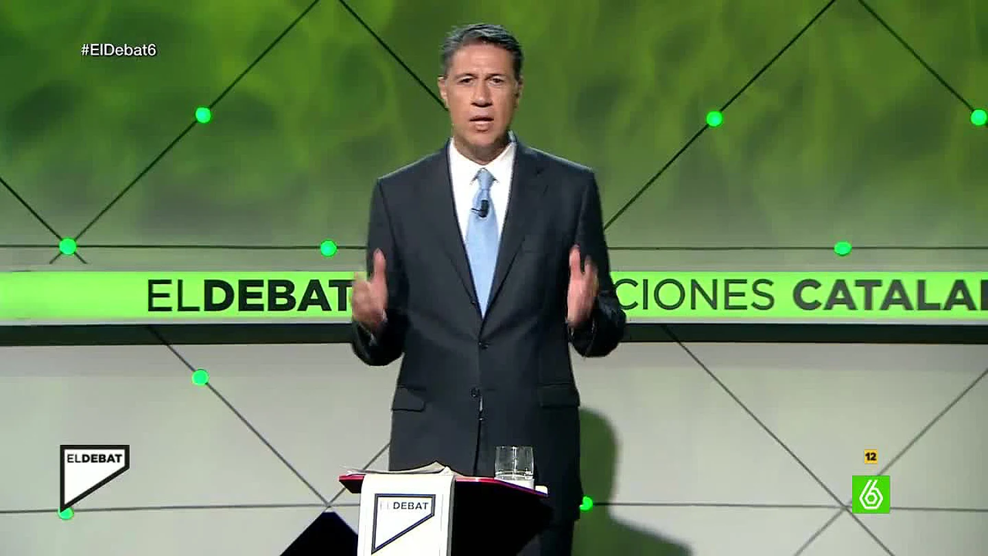 Xavier García Albiol en 'El Debat' de laSexta Xavier García Albiol en 'El Debat' de laSexta