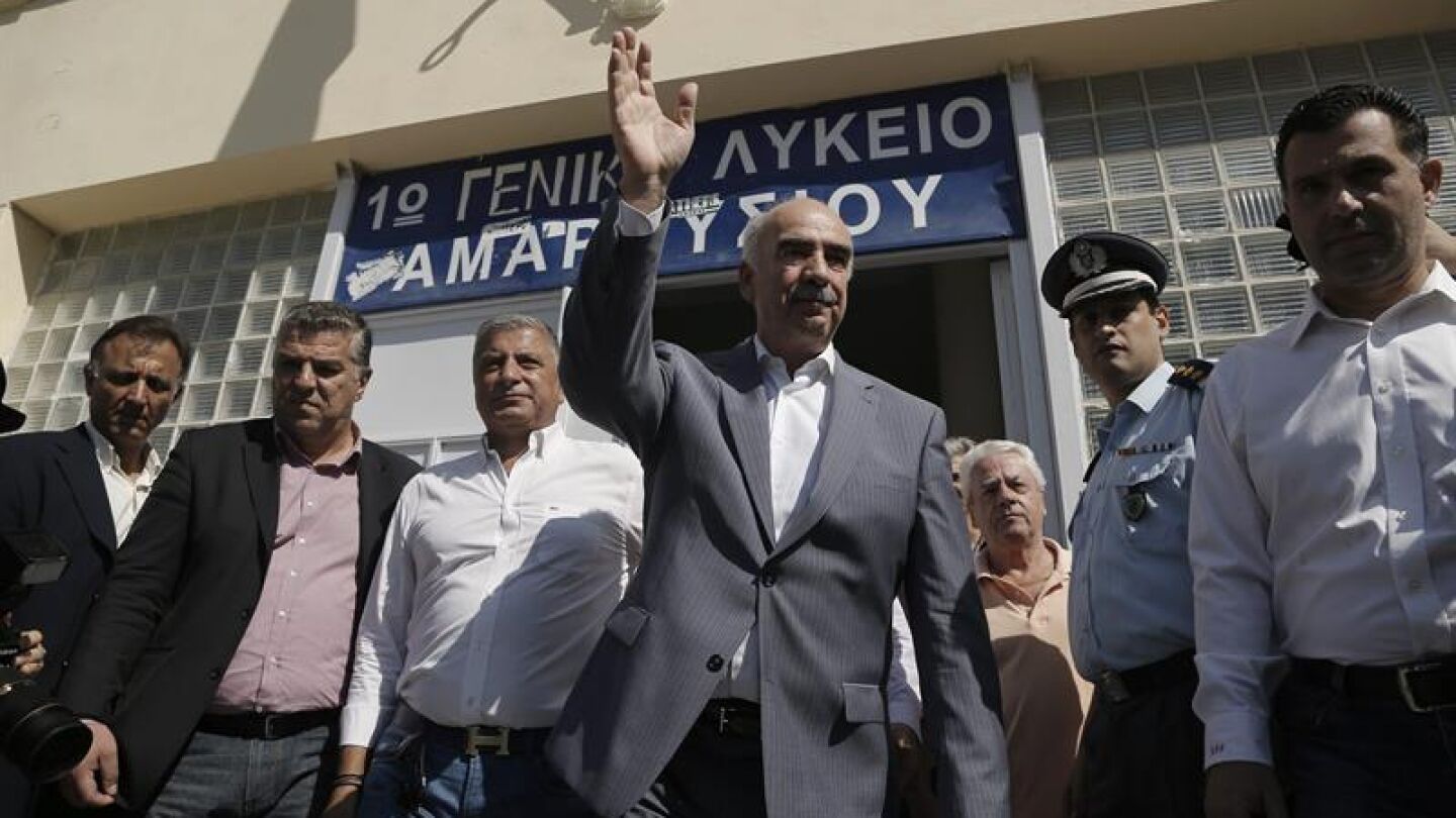 El l&iacute;der de la oposici&oacute;n Nueva Democracia, Vangelis Meimarakis