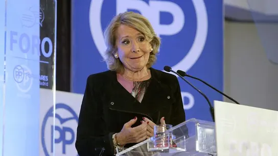 Esperanza Aguirre en Foro Madrid Esperanza Aguirre en Foro Madrid