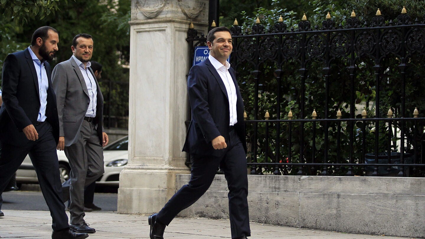 Alexis Tsipras jura su cargo como primer ministro griego por segunda vez en un a&ntilde;o