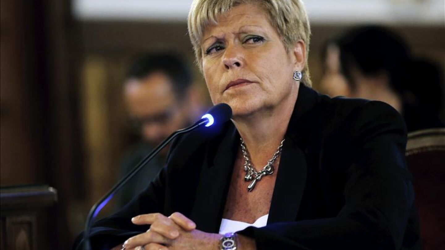 La exconsellera de Turismo Milagrosa Mart&iacute;nez