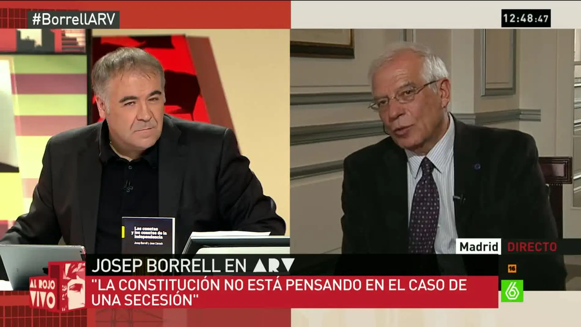 Josep Borrell en ARV