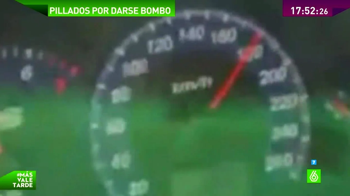 Cuelga un vídeo circulando a 200 Km/h y la Guardia Civil le localiza Cuelga un vídeo circulando a 200 Km/h y la Guardia Civil le localiza