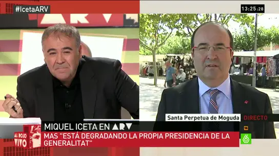 Miquel Iceta en ARV Miquel Iceta en ARV