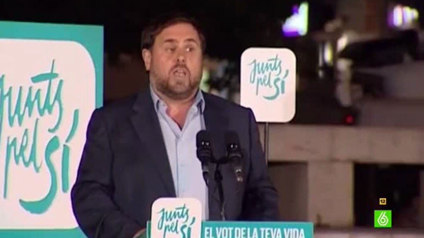 Oriol Junqueras, el l&iacute;der de ERC y candidato de Junts pel s&iacute;
