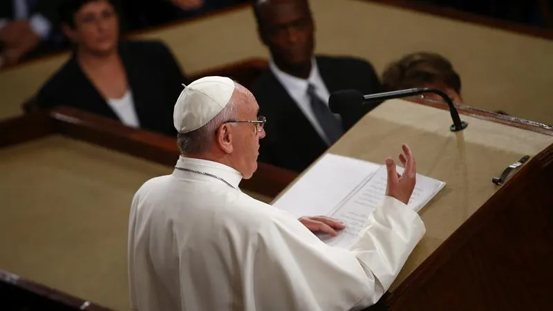 Discurso del papa Francisco en el Congreso de Estados Unidos