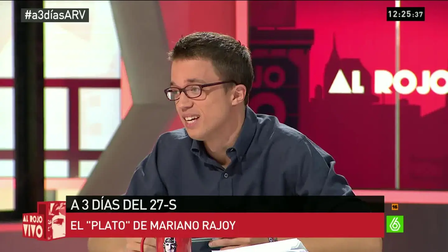 Íñigo Errejón en ARV Íñigo Errejón en ARV