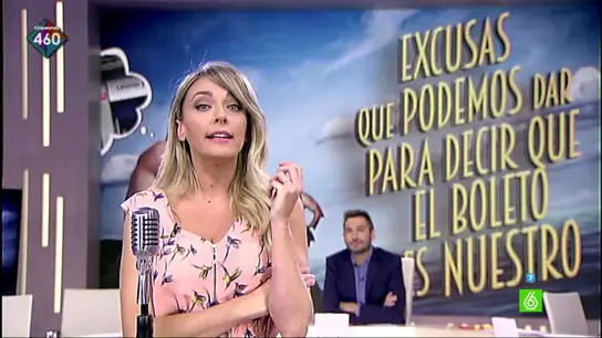 Ronda rápida en 'Zapeando' sobre excusas para reclamar el boleto perdido Ronda rápida en 'Zapeando' sobre excusas para reclamar el boleto perdido