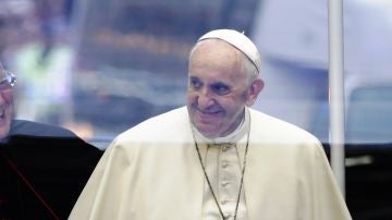 El papa Francisco en su visita a EEUU