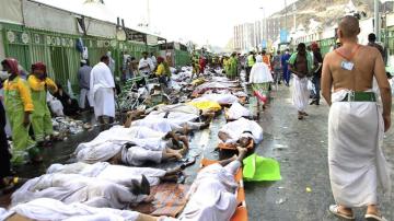 Más de 700 muertos en la avalancha en La Meca