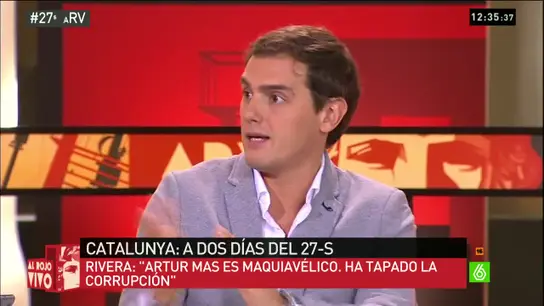 Albert Rivera en ARV Albert Rivera en ARV