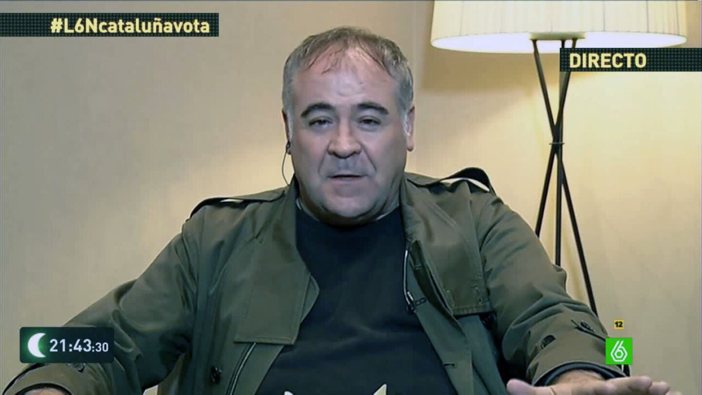 Antonio Garc&iacute;a Ferreras en laSexta noche