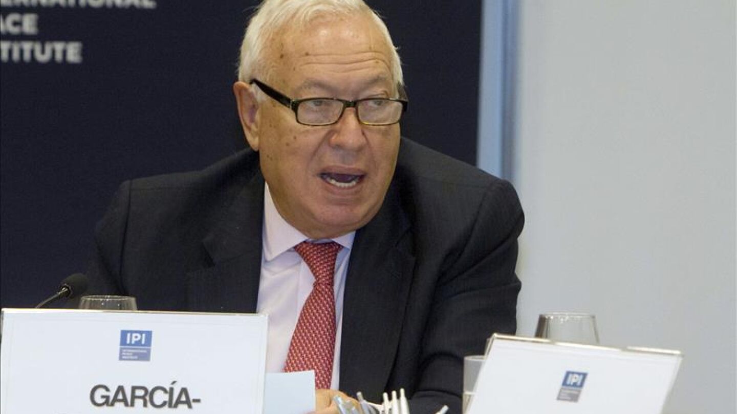 El ministro de Exteriores Garc&iacute;a Margallo