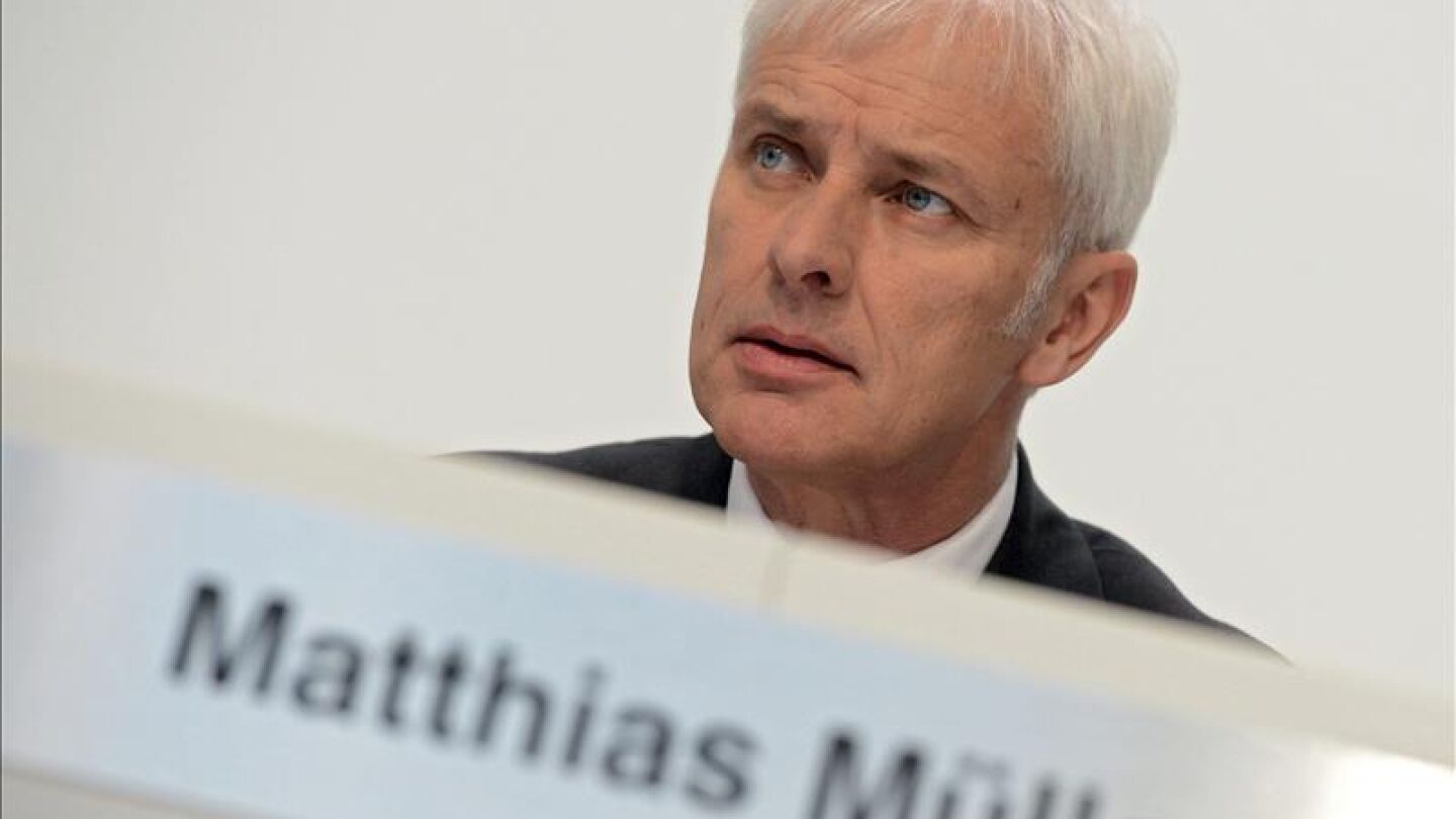El nuevo presidente de Volkswagen, Matthias M&uuml;ller 