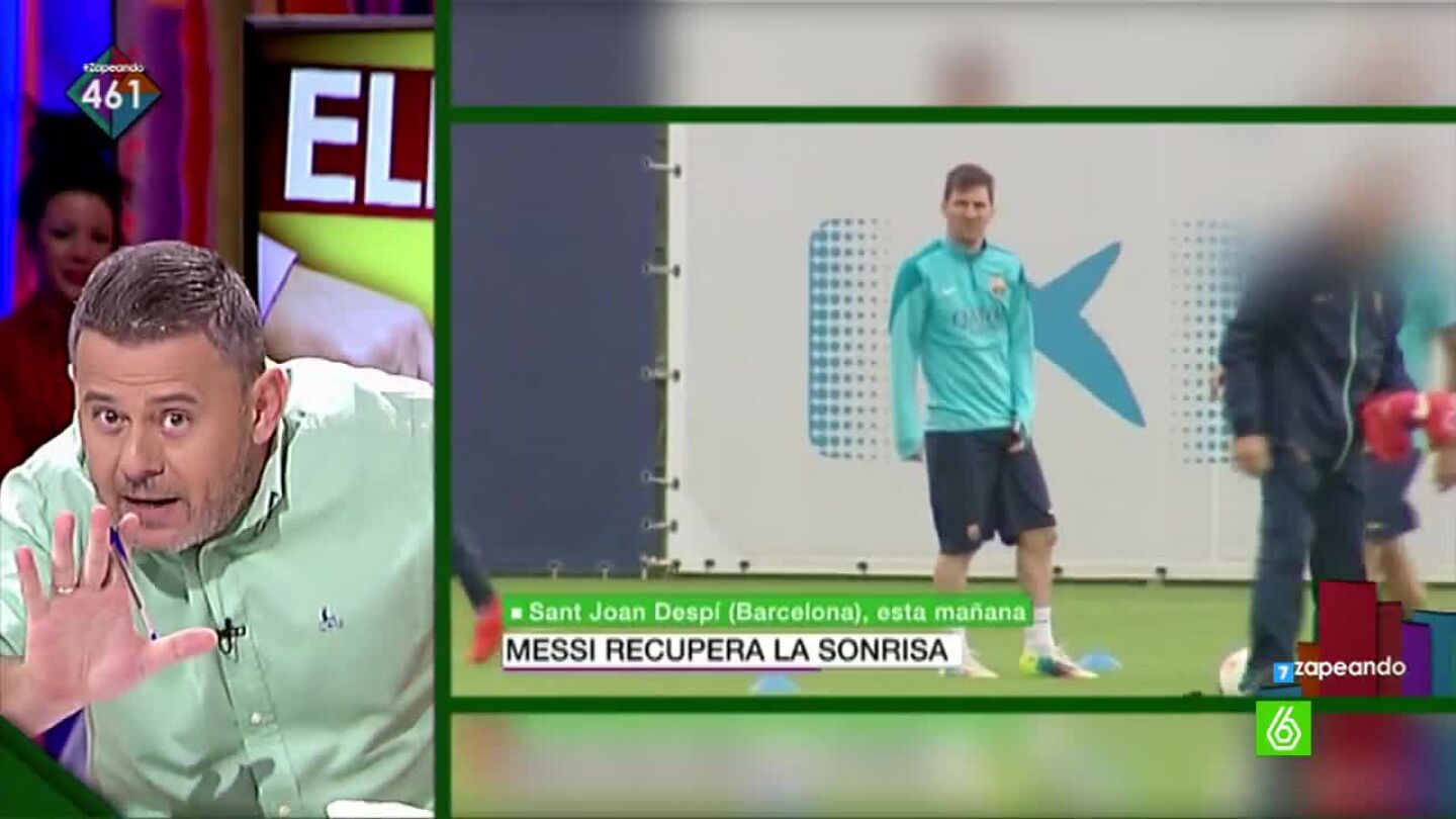 Miki Nadal dal las noticias como lo har&iacute;a Antonio Garc&iacute;a Ferreras