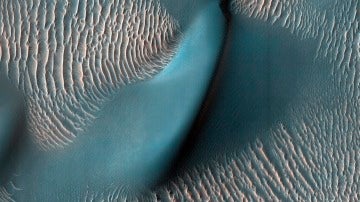 Imagen tomada por la cámara de alta resolución (HiRISE) de la sonda Mars Reconnaissance Orbite