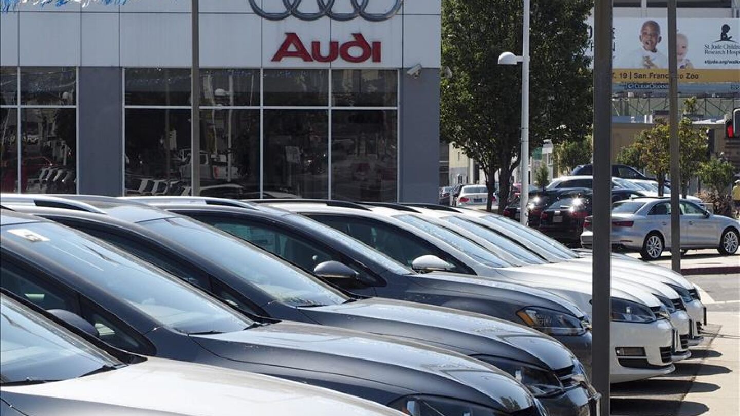 Fotograf&iacute;a de un concesionario de Audi/Wolkswagen 
