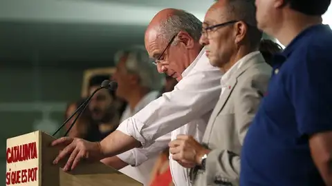 El candidato de Catalunya Sí que es Pot, Lluís Rabell, valora los resultados El candidato de Catalunya Sí que es Pot, Lluís Rabell, valora los resultados