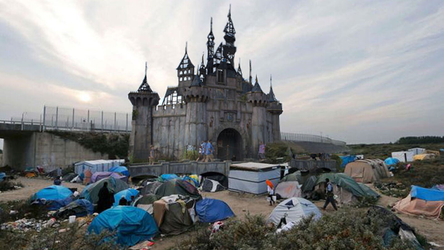'Dismaland' obra del grafitero Bansky 