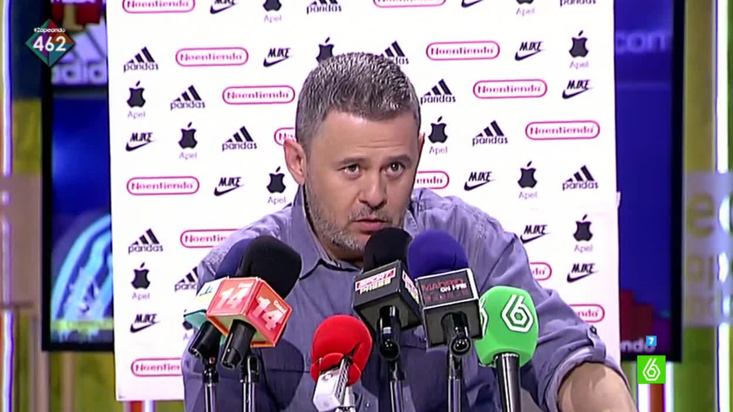 Miki Nadal termina la ruda de prensa de Mourinho adivinando las preguntas Miki Nadal termina la ruda de prensa de Mourinho adivinando las preguntas