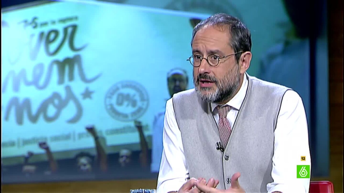 Antonio Ba&ntilde;os: "Tendr&iacute;an que imputar a dos millones de catalanes que participaron de ese proceso"