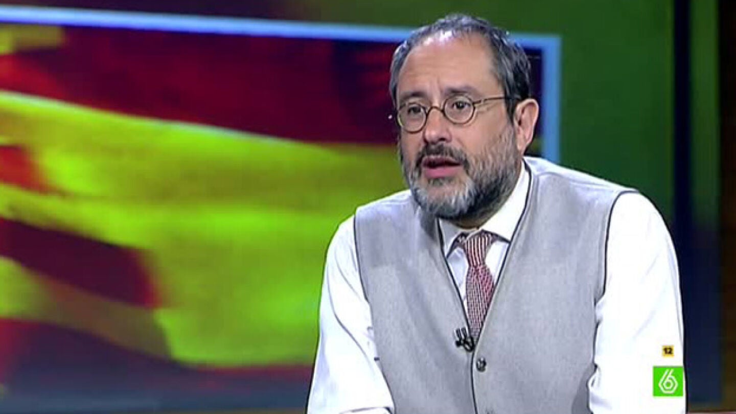 El candidato de la CUP Antonio Ba&ntilde;os, en 'El Intermedio'