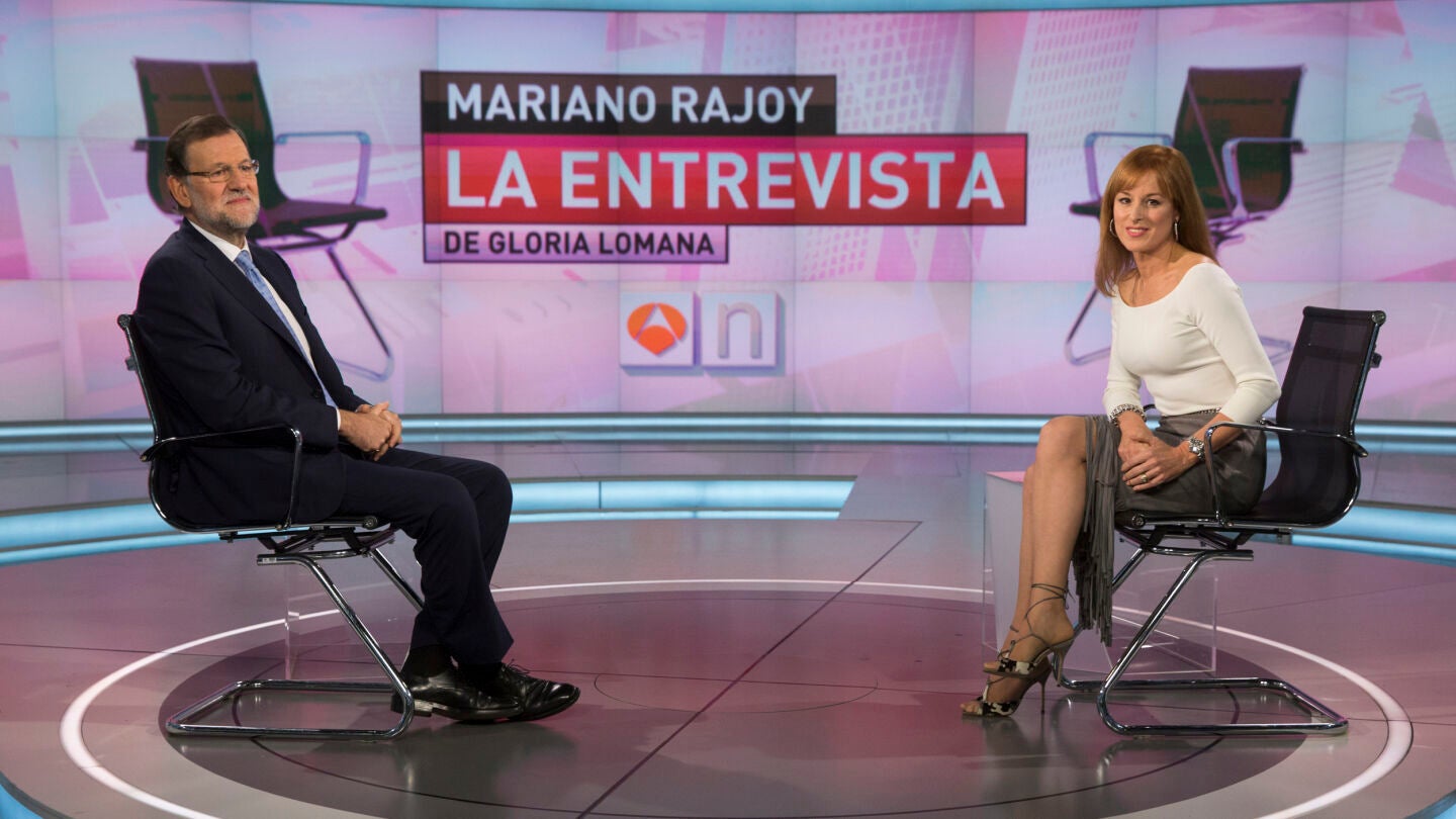 Entrevista de Gloria Lomana a Mariano Rajoy