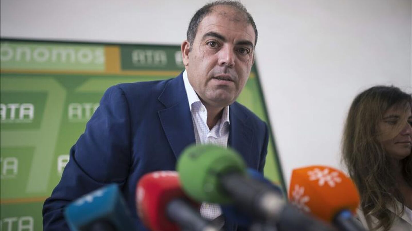 El presidente de la Federaci&oacute;n Nacional de Trabajadores Aut&oacute;nomos, Lorenzo Amor