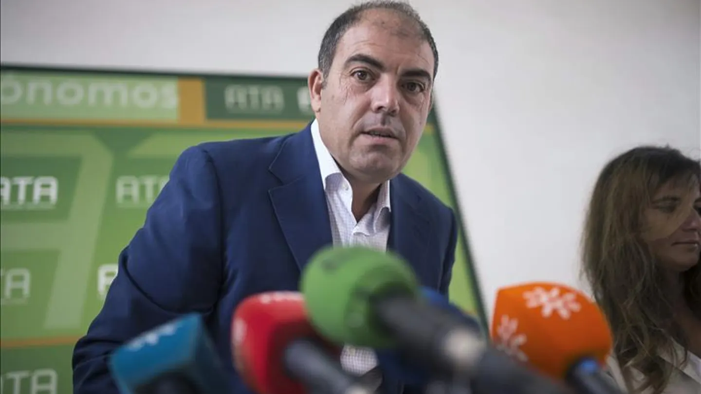El presidente de la Federación Nacional de Trabajadores Autónomos, Lorenzo Amor El presidente de la Federación Nacional de Trabajadores Autónomos, Lorenzo Amor