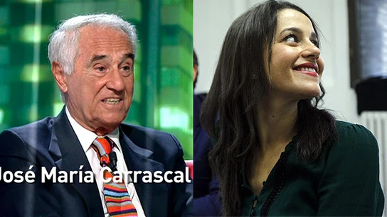 Carrascal e Inés Arrimadas, en laSexta Noche Carrascal e Inés Arrimadas, en laSexta Noche