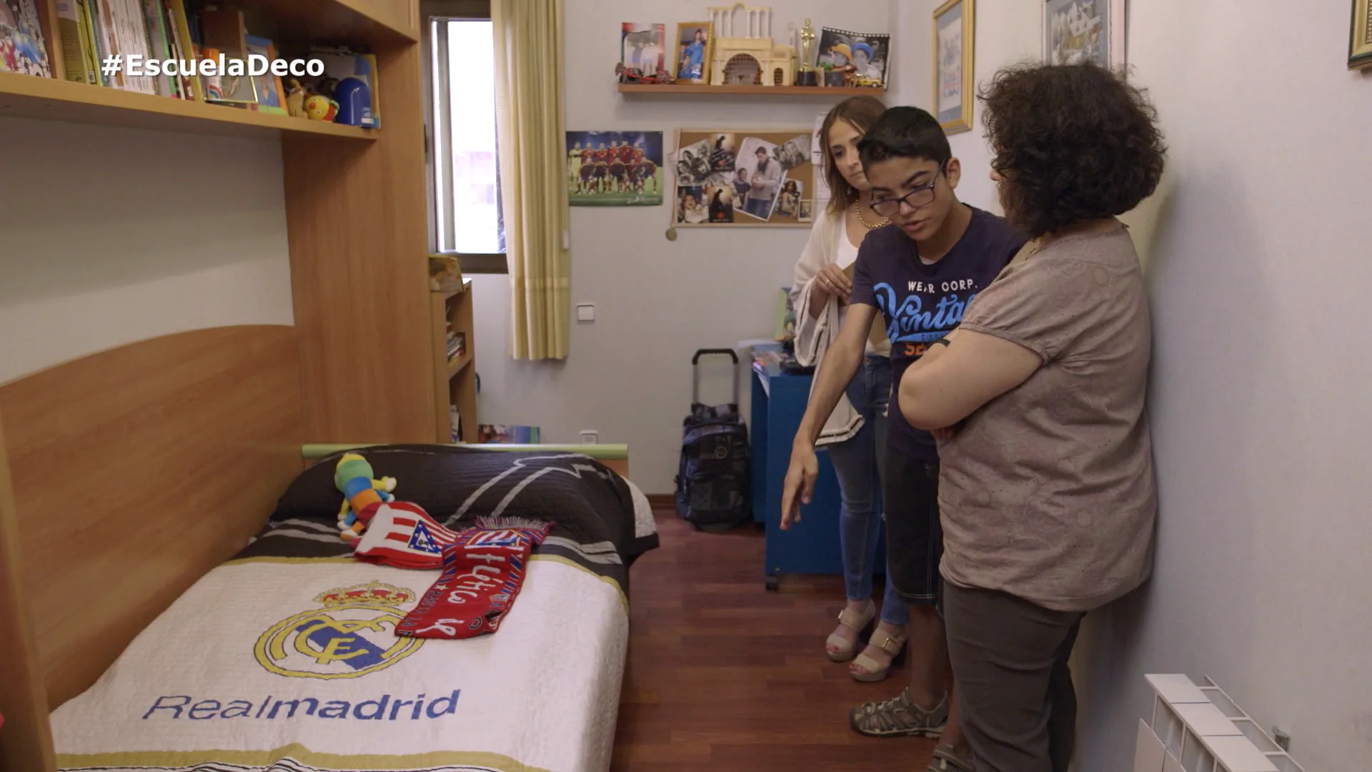 V&iacute;ctor en La Escuela de Decoraci&oacute;n