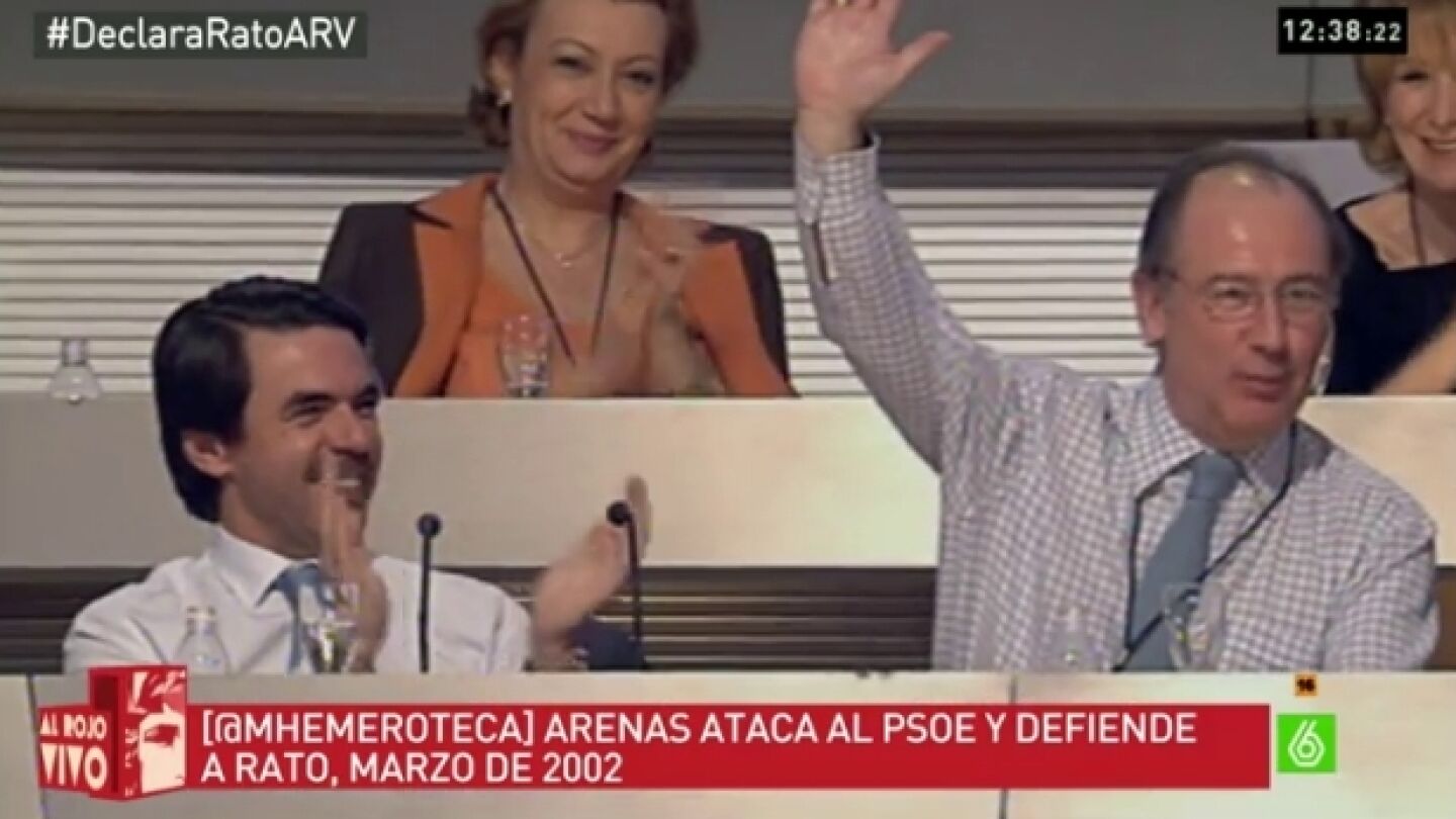 Aznar con Rodrigo Rato