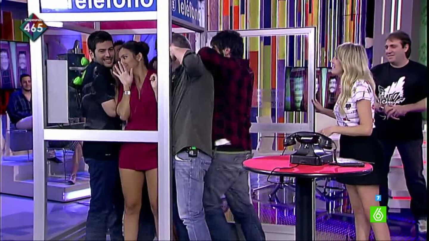 David Mu&ntilde;oz, antes de que entrara m&aacute;s gente en su cabina: "No cabemos nadie m&aacute;s"