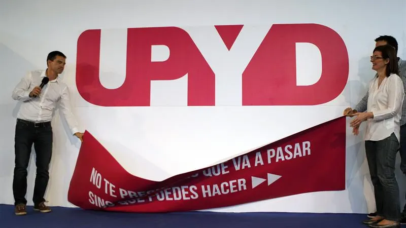 Andrés Herzog presenta el nuevo logo UPyD