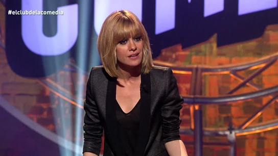 La presentadora de El Club de la Comedia, Alexandra Jiménez La presentadora de El Club de la Comedia, Alexandra Jiménez
