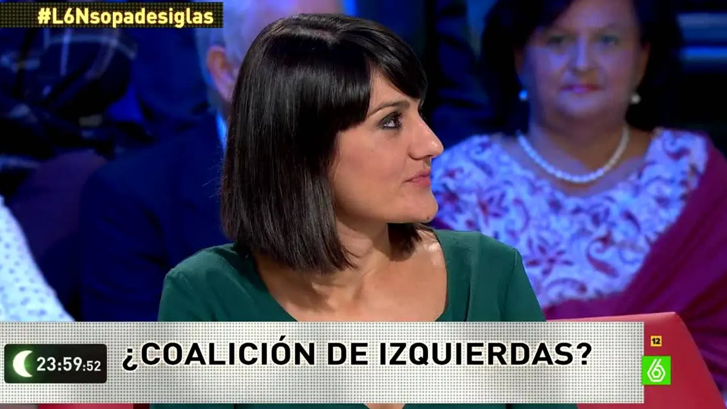 María González Veracruz en laSexta Noche María González Veracruz en laSexta Noche
