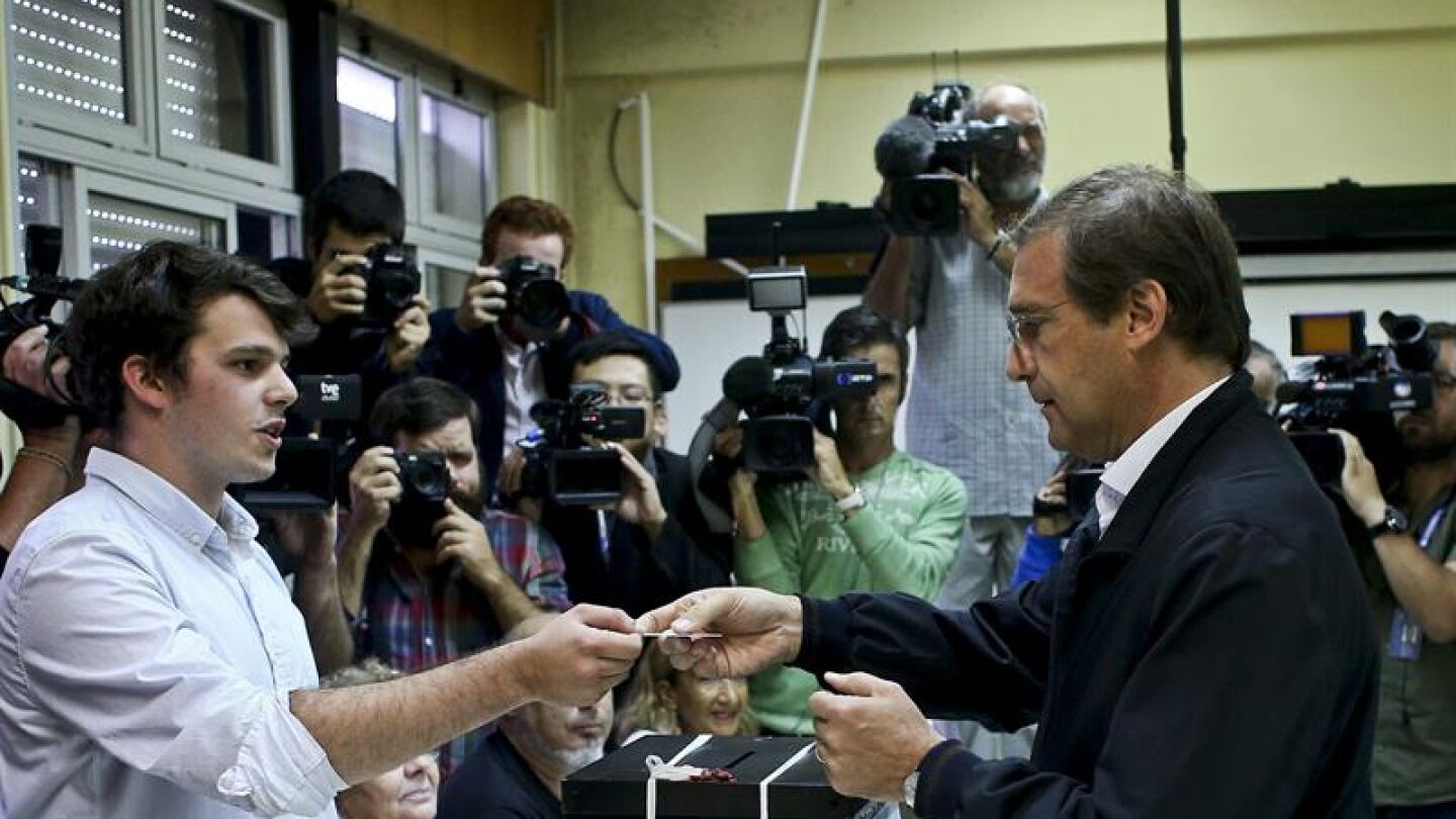Pedro Passos Coelho, l&iacute;der de los conservadores portugueses