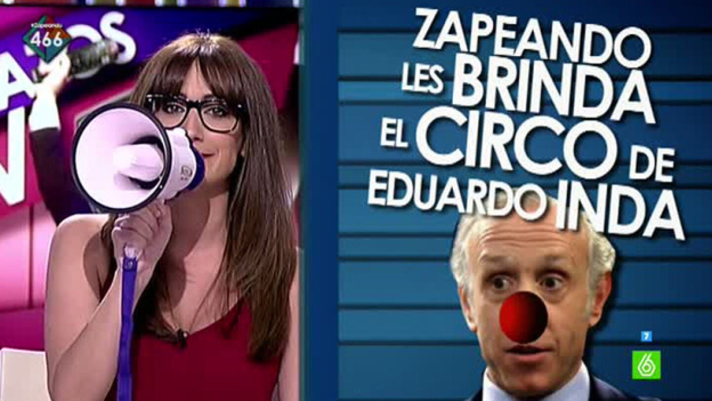 &lsquo;El circo de Inda&rsquo;, el mayor espect&aacute;culo del mundo del tertuliano, en laSexta Noche