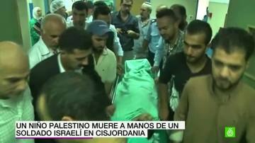 Niño palestino fallecido