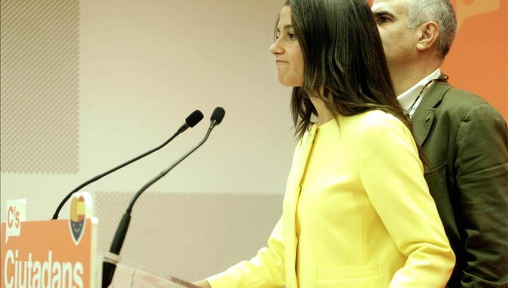 La líder de Ciutadans en Cataluña, Inés Arrimadas.