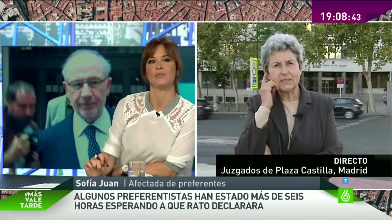 Sofía Juan en Más Vale tarde Sofía Juan en Más Vale tarde