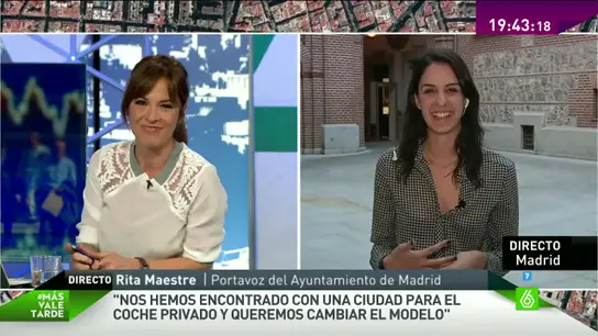 Rita Maestre en Más Vale Tarde Rita Maestre en Más Vale Tarde