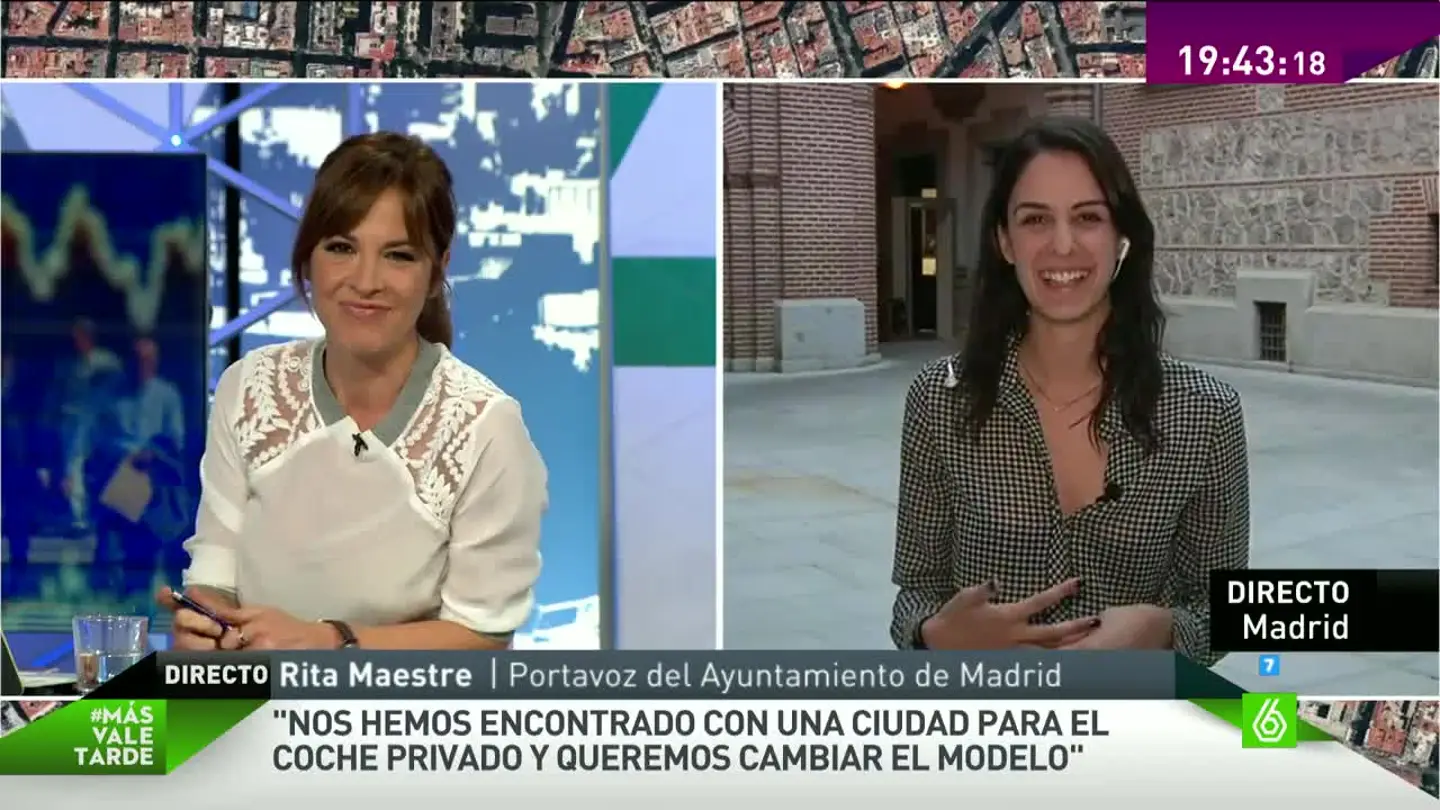 Rita Maestre en Más Vale Tarde Rita Maestre en Más Vale Tarde