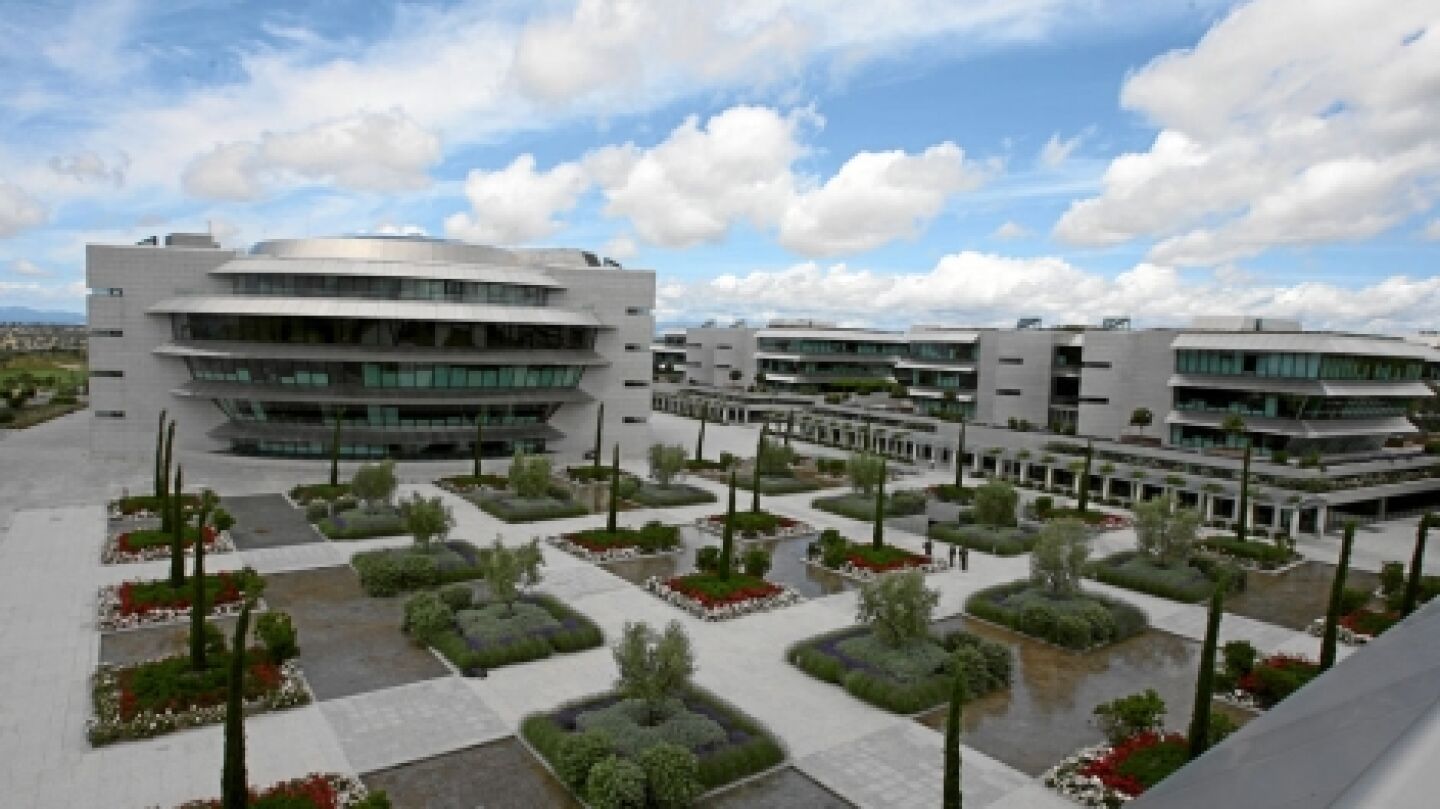 Ciudad Financiera del Santander, en Madrid